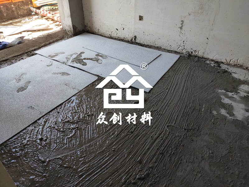 大江東云帆未來社區(qū)改性聚丙烯保溫隔聲板施工現場